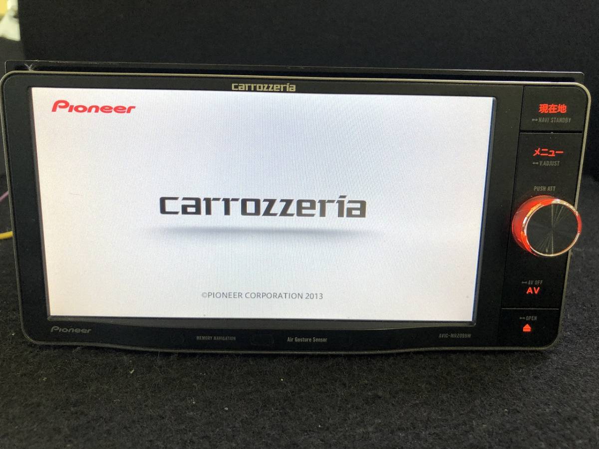 carrozzeria カロッツェリア メモリーナビ AVIC-MRZ099W ワイド 2013年地図データ Bluetooth BT DVD CD 地デジ 540374_540374