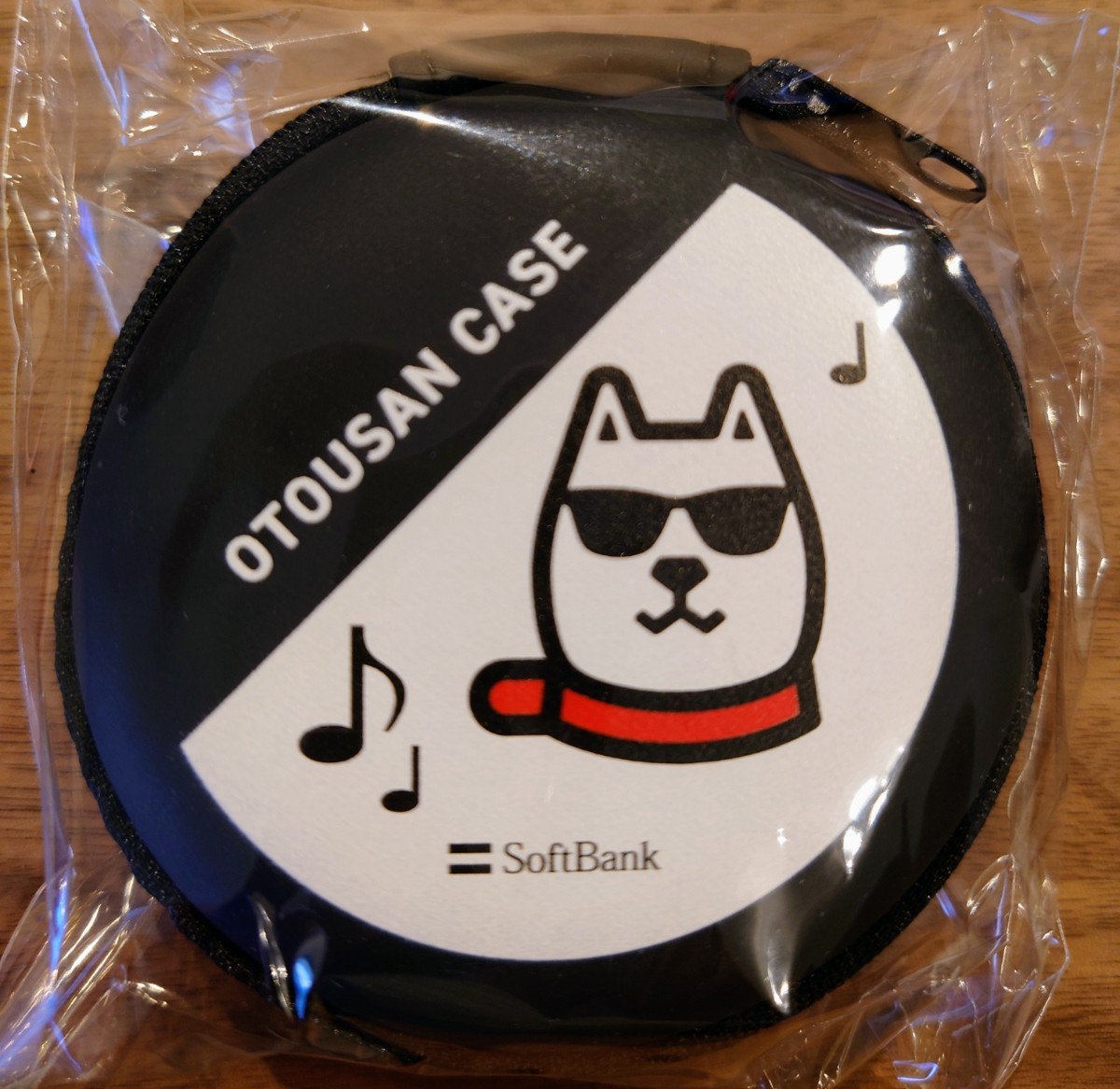 SoftBank ソフトバンク お父さん犬 イヤホンケース_画像1