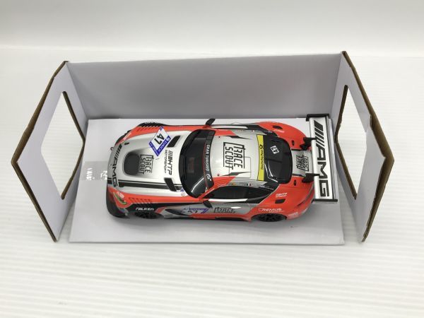 #69/KA617★京商 ミニッツRWDシリーズ レディセット メルセデス-AMG GT3 No.47 24H Nurburgring 2018 ラジコン ジャンク_画像5