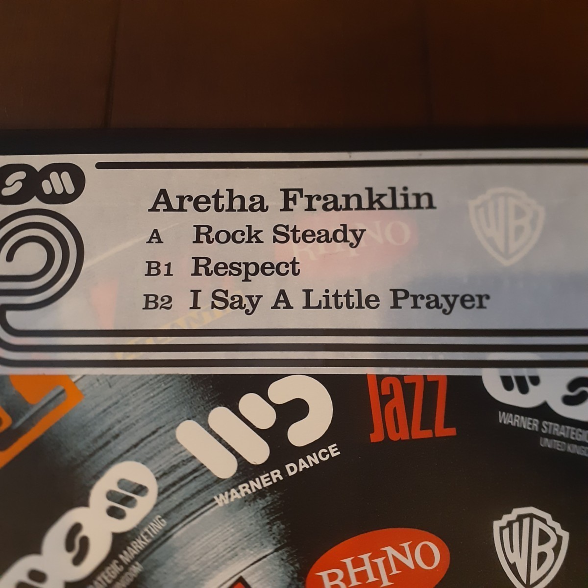 ARETHA FRANKLIN / ROCK STEADY / RESPECT / I SAY A LITTLE PRAYER /正規音源12インチ/SCREW 可能！！_画像3