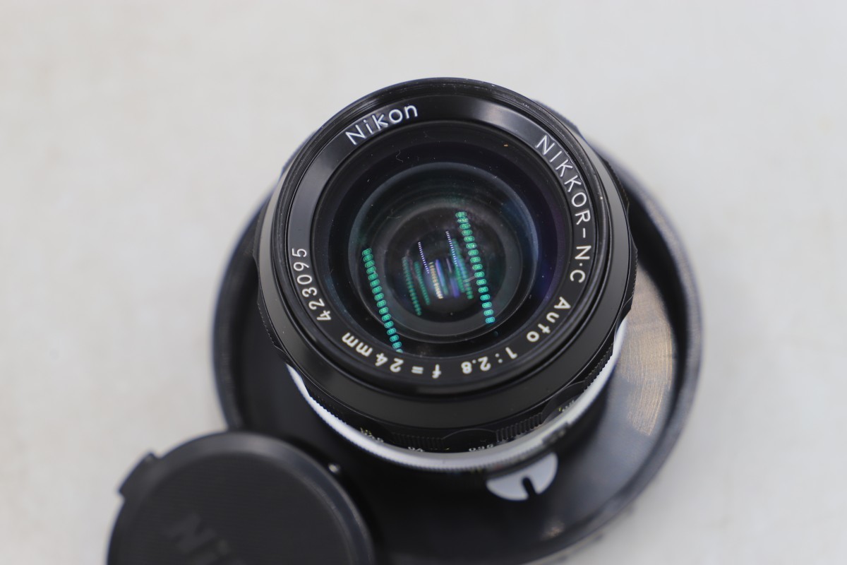 Nikon F2 ニコン 一眼レフカメラ フォトミックファインダー / NIKKOR-S・C Auto 1:1.4 f=50mm / NIKKOR-N・C Auto 1:2.8 f=24mm 付(A1246)_画像8
