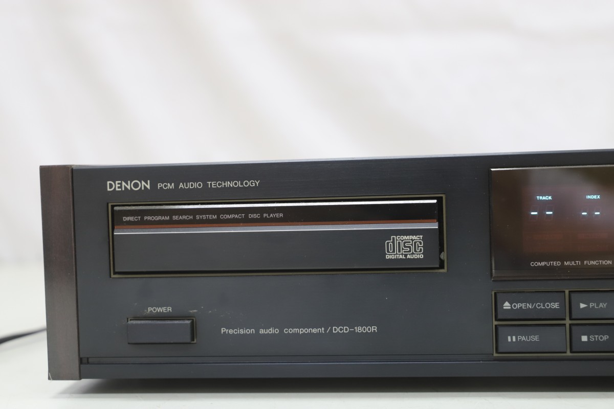 DENON DCD-1800R デノン CDプレイヤー CDデッキ(C1266)_画像2