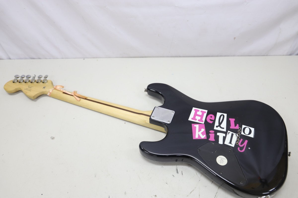 Squier by Fender ハローキティ エレキギター スクワイア フェンダー ストラト Hello Kitty（F1465）_画像7