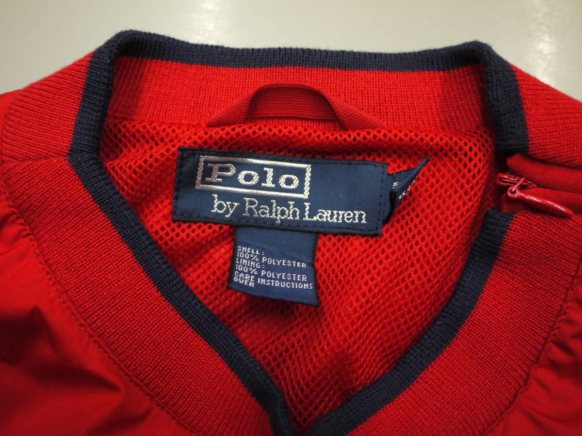 【Sale 長期保管】NY/新品☆POLO Ralph Lauren/ポロ ラルフローレン☆ メンズサイズS/プルオーバー ナイロン ジャケット_画像3