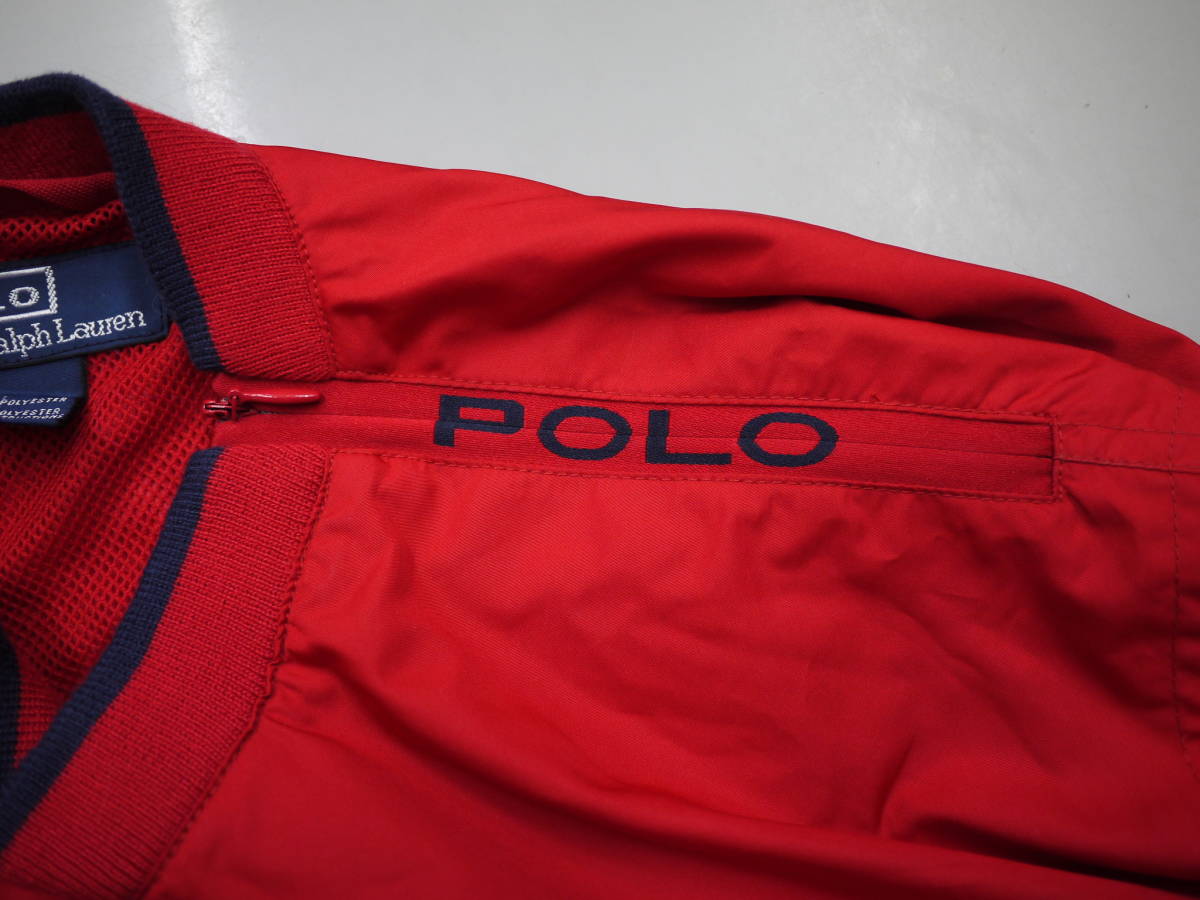 【Sale 長期保管】NY/新品☆POLO Ralph Lauren/ポロ ラルフローレン☆ メンズサイズS/プルオーバー ナイロン ジャケット_画像4