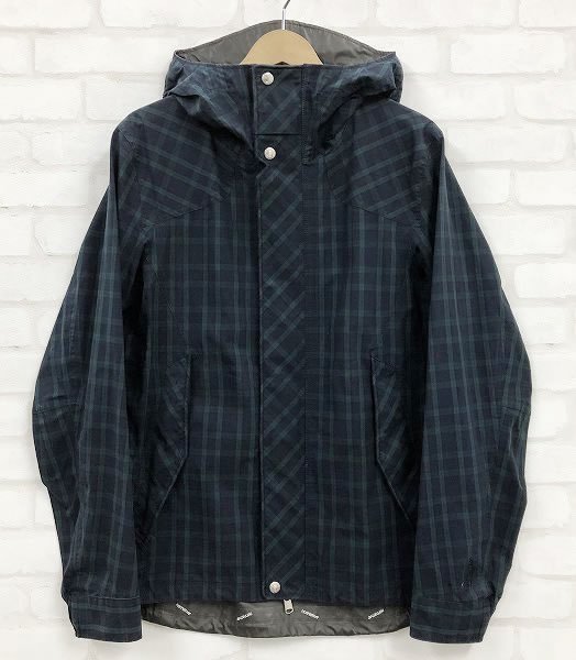 2J4339■nonnative HIKER HOODED JACKET COTTON TYPEWRITER CHECK GORE-TEX PACLITE 2.5L ノンネイティブ マウンテンパーカー