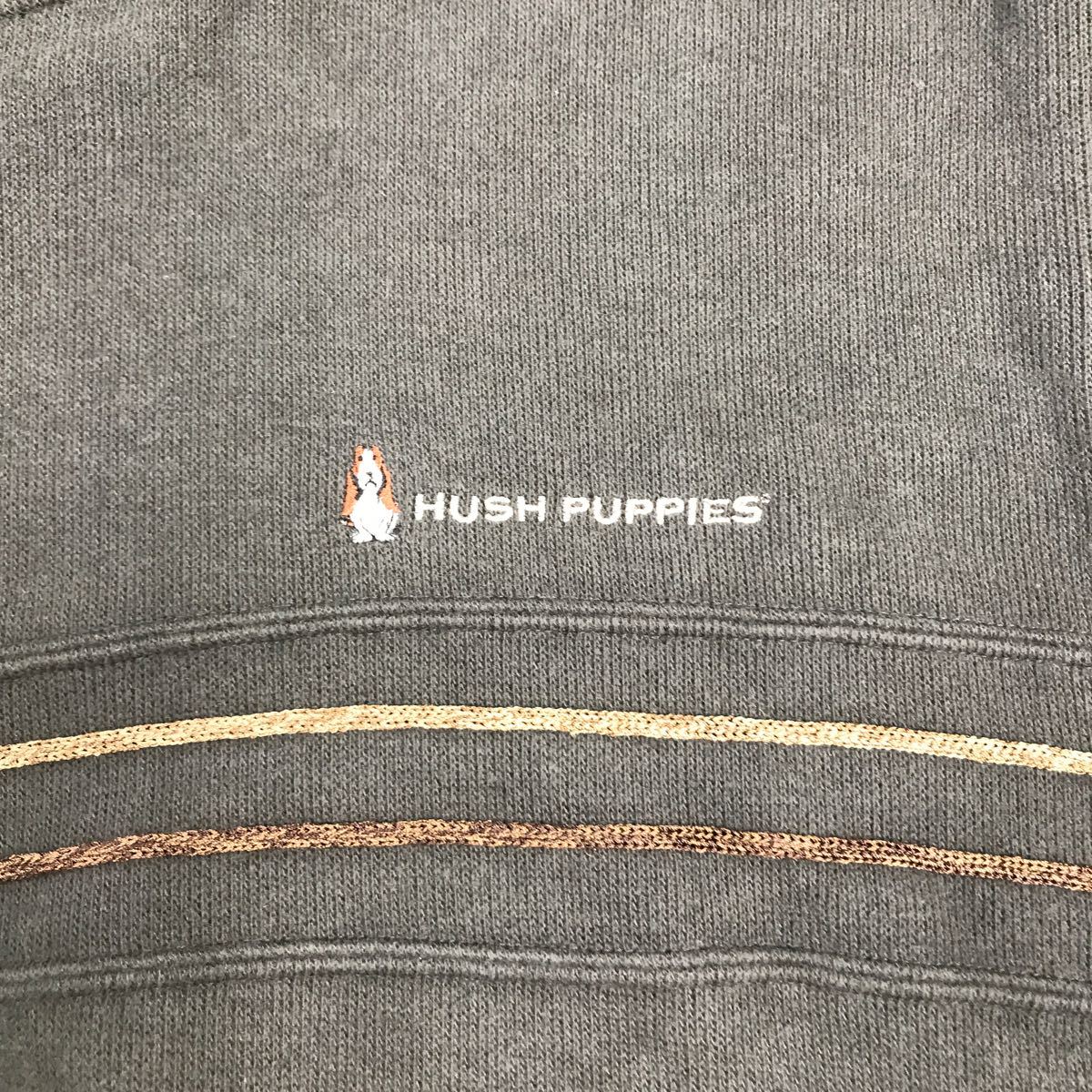 HUSH PUPPIES ハッシュパピー スウェットトレーナー 日本製 ウール混 メンズ Lサイズ 311-89aの画像4