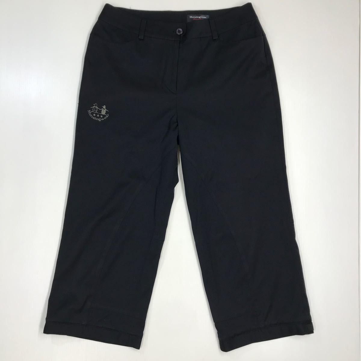 munsingwear gland slam マンシングウェア　ゴルフパンツ　クロップド　ペンギン　レディース　9号　GOLF 311-128a_画像1