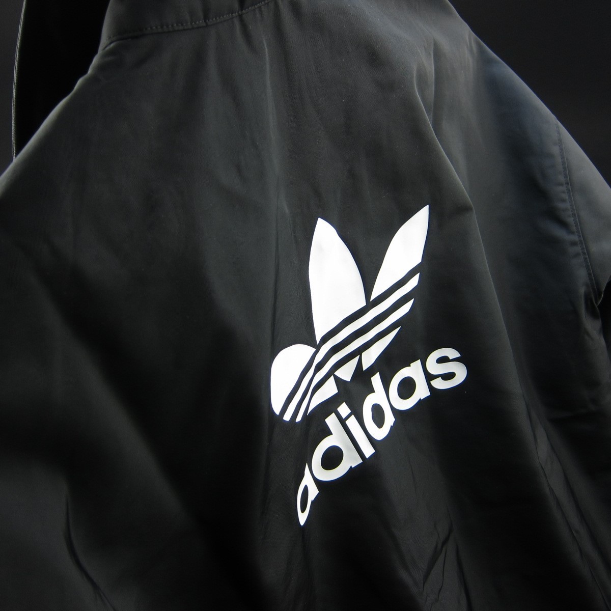 新品★アディダス オリジナルス/adidas/クラシックス バックトレフォイル コーチジャケットP30/129黒/【L】_画像10