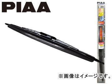 ピア/PIAA 雨用ワイパーブレード 超強力シリコート（輸入車対応） ビッグスポイラー ブラック 運転席側 600mm IWS60FB イスズ アスカ_画像1