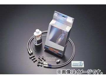 2輪 スウェッジライン フロントホースキット R&B/ブラック 品番:SAFB169 ホンダ エイプ50 FI TYPE-D 2009年 JAN:4547567998334