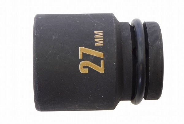 SSPOWER 薄口インパクトレンチソケット ショート 27mm IMS-27S_画像1