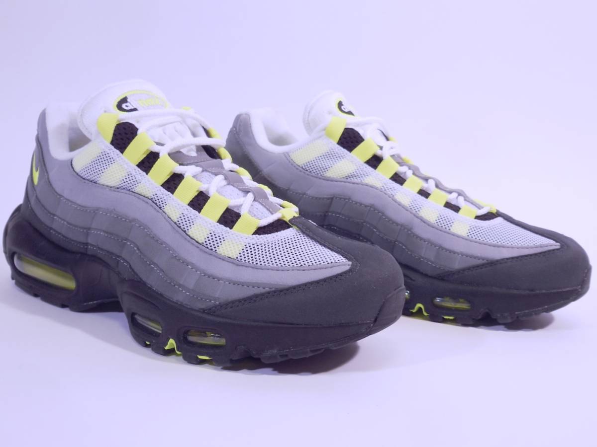 本物/2020年 NIKE AIR MAX95 OG 希少US8.5/26.5cm イエローグラデ 試着