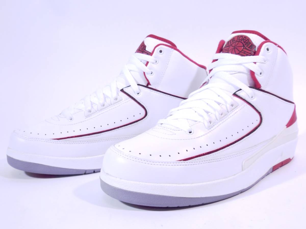 本物/NIKE AIR JORDAN2 RETRO US9/27cm 新品に近い極上品/室内短時間