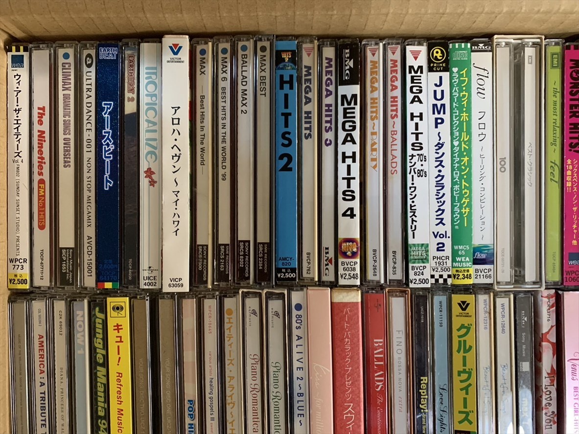 洋楽 オムニバス コンピレーションアルバム CD 100枚セット [HQ569]