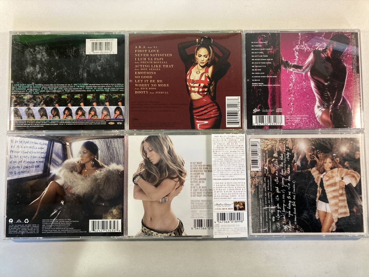 W7921 ジェニファー・ロペス 6枚セット｜Jennifer Lopez This Is Me Then Rebirth Brave Love? A.K.A. J to tha LO! The Remixes_画像2