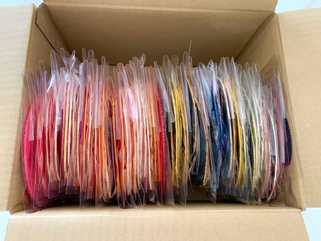 卓球ラケットラバー 60枚弱 使用済み中古ラバー まとめ売り バタフライ