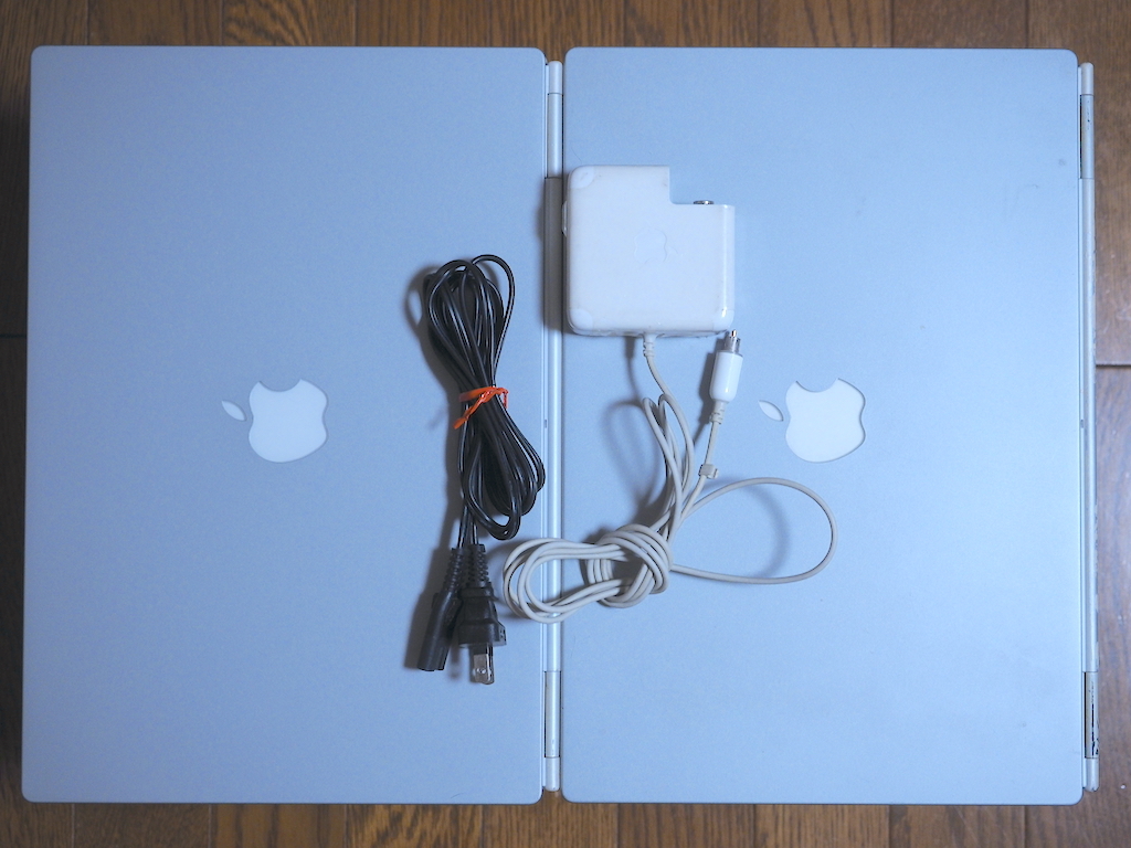 Apple PowerBook G4 Titanium 1GHz 最終モデル かなり難あり品_画像9