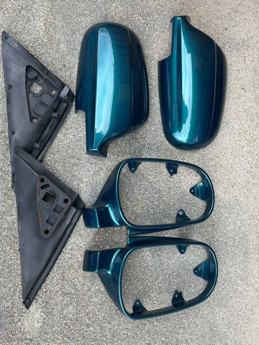  Integra DC2 mirror mirror cover pala dice blue green painted roasting attaching 
