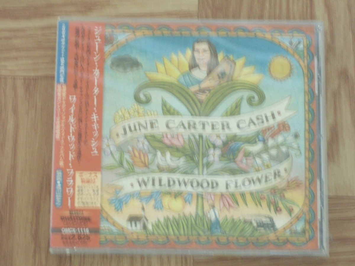 【未開封CD】ジューン・カーター・キャッシュ JUNE CARTER CASH / ワイルドウッド・フラワー　国内盤_画像1