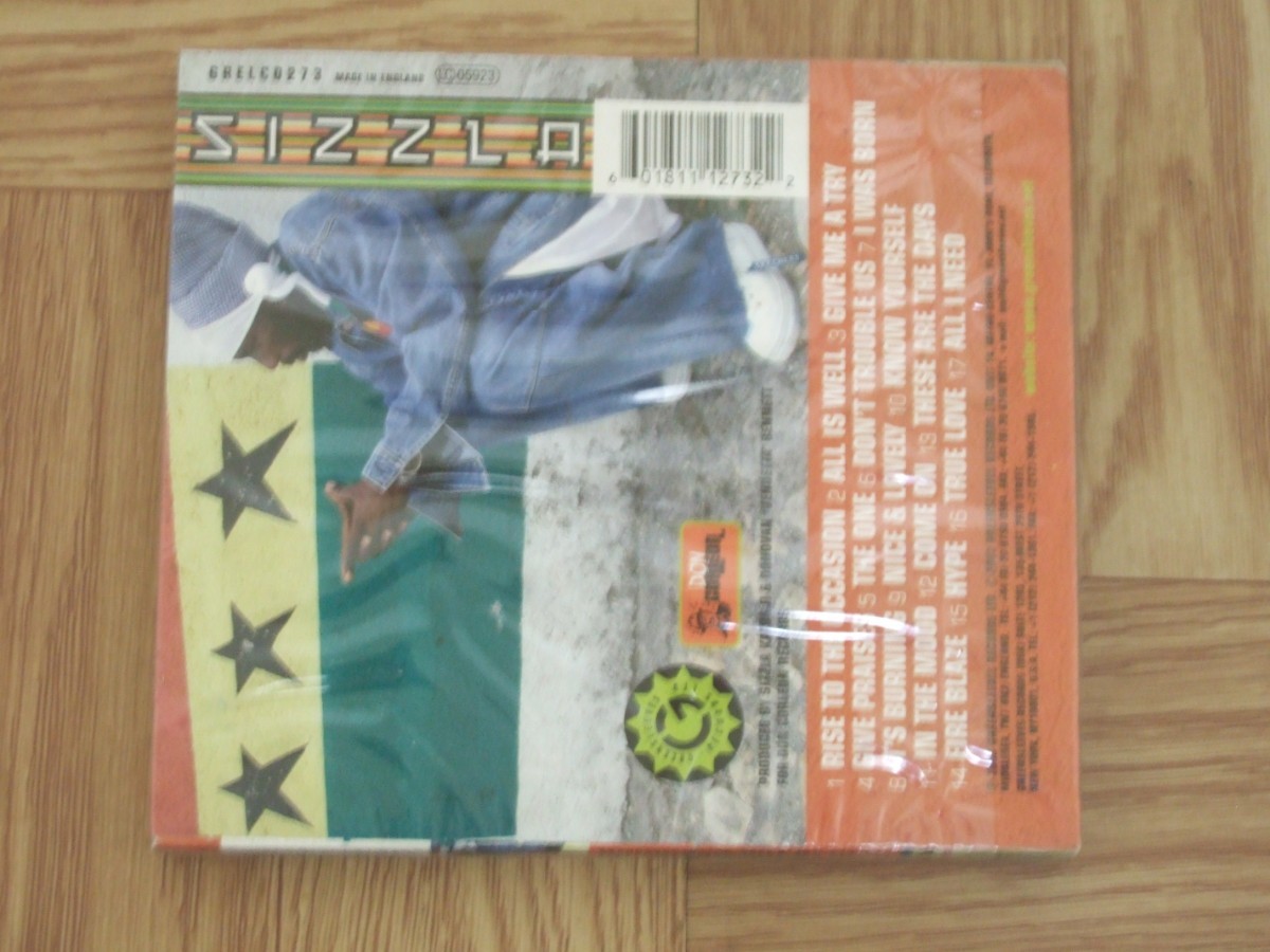 【未開封CD】シズラ SIZZLA / RISE TO THE OCCASION [Made in England]_画像2