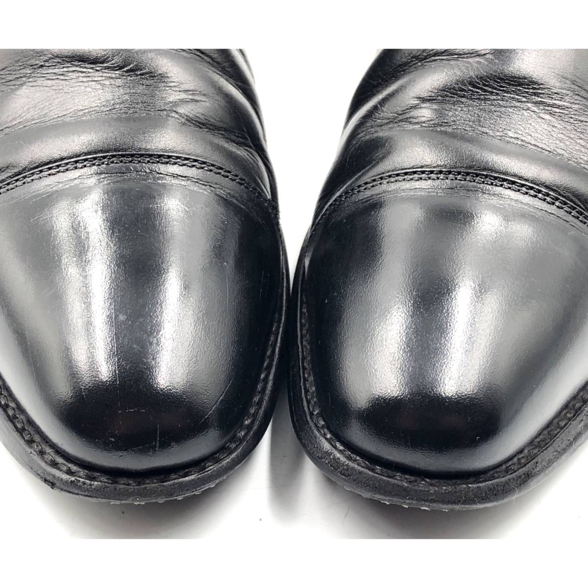 即決 SCOTCH GRAIN スコッチグレイン 26cmE R-1813 メンズ レザーシューズ ストレートチップ 黒 ブラック 革靴 皮靴 ビジネスシューズ_画像8