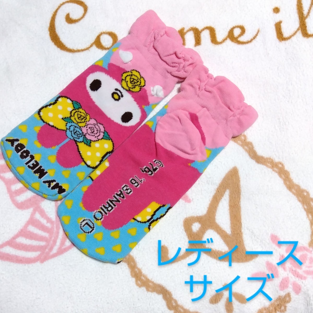 マイメロディ　靴下　レディースソックス　ソックス　サンリオ　Sanrio　くつした　スニーカーソックス　マイメロ_画像1