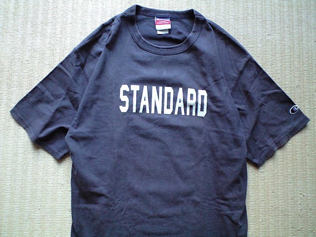 即決 Champion USA企画品 ワイドシルエット STANDARD Tシャツ Mサイズ ネイビー スタンダード ホンジュラス スパイダー チャンピオンの画像6
