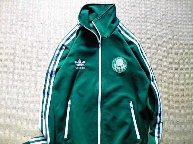 即決 レア 日本規格品 adidas originals 復刻 パルメイラス チームジャージ Sサイズ PALMEIRAS アディダスオリジナルス ブラジル