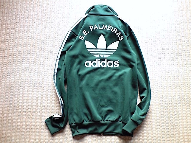 即決 レア 日本規格品 adidas originals 復刻 パルメイラス チームジャージ Sサイズ PALMEIRAS アディダスオリジナルス ブラジル