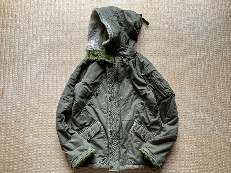 即決 nonnative WILDERNESS FUR JUMPER 裏ボア N-3B カーキ 即決 nonnative WILDERNESS FUR JUMPER 裏ボア N-3B カーキ