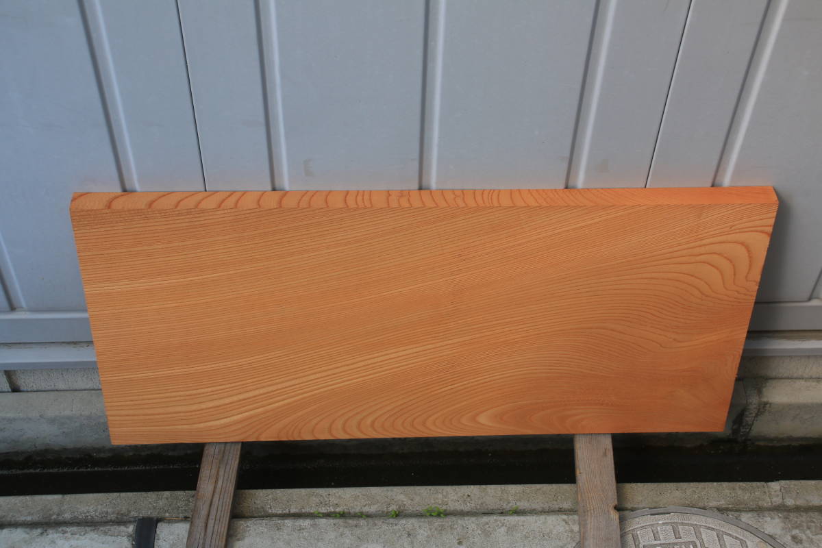 欅　けやき　ケヤキ　無垢材　テーブル　看板　彫刻材　長さ66.3cm　幅31.7cm　厚み2.6cm_画像7
