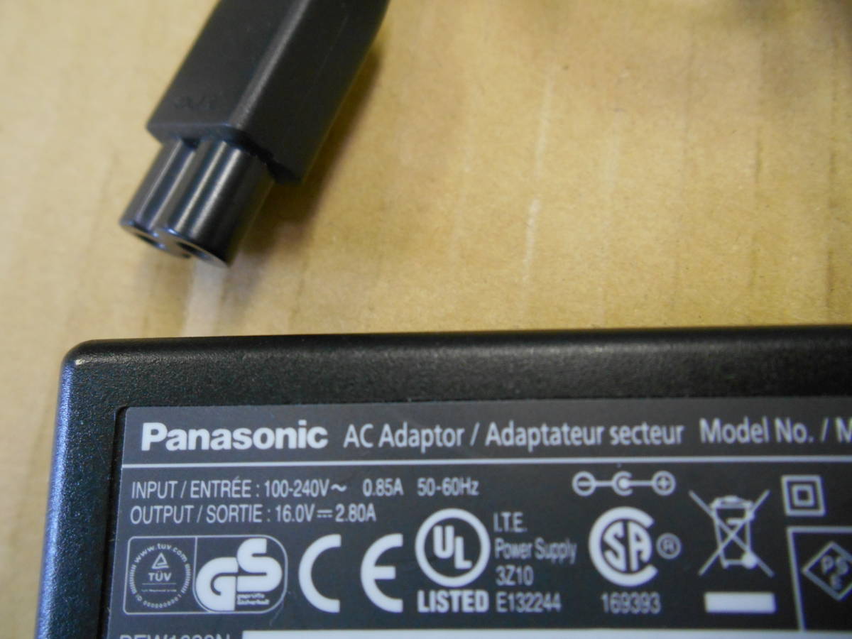 Panasonic ACアダプタ CF-AA6282A M1 16.0V 2.80A 外径5.5 内径2.6 (4_画像2
