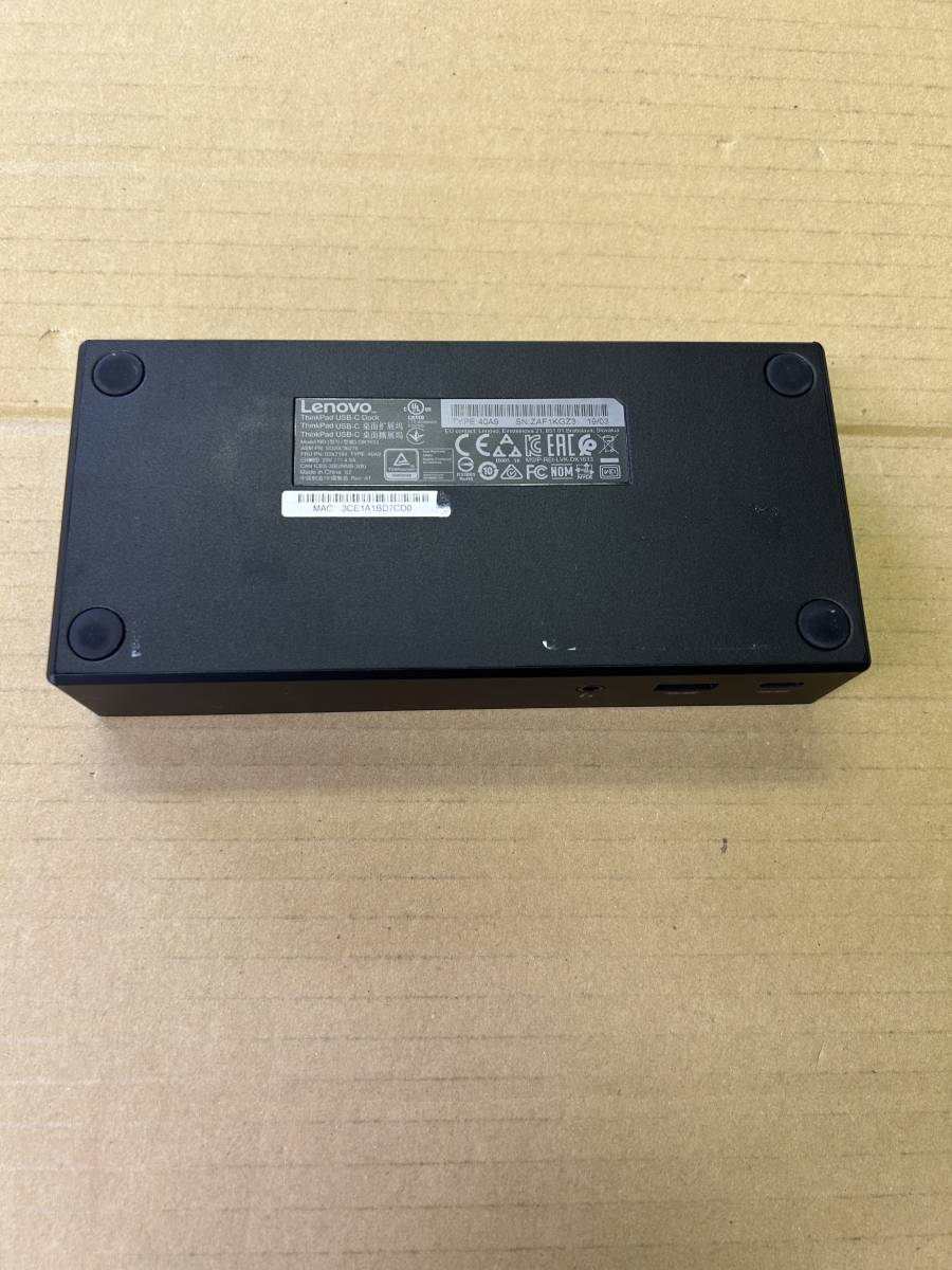 Lenovo ThinkPad USB-C Dock DK1633 (TYPE 40A9) (10