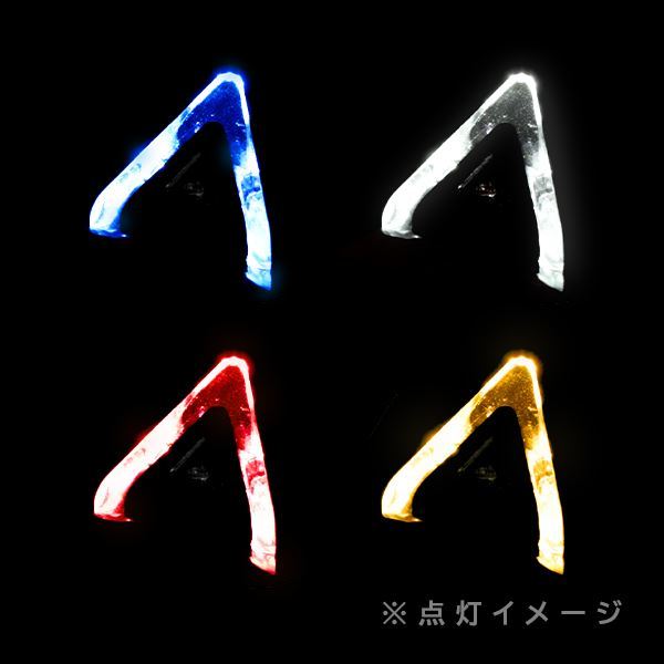 ю 【送料無料】 マークXジオ 10系 H19.9～ インナー ドアハンドル LED サイド 左右 2個 4カラー クロームメッキ フロント 間接照明_画像4