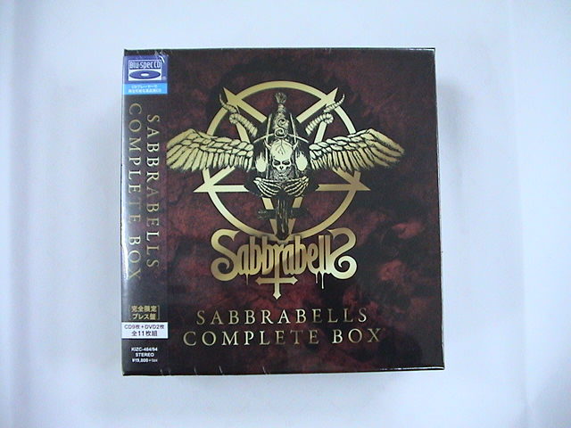 CD BOX 入手困難　SABBRABELLSの全てがここに!!　 サブラベルズ／コンプリート・ボックス（紙ジャケCD９枚+DVD２枚）_画像1