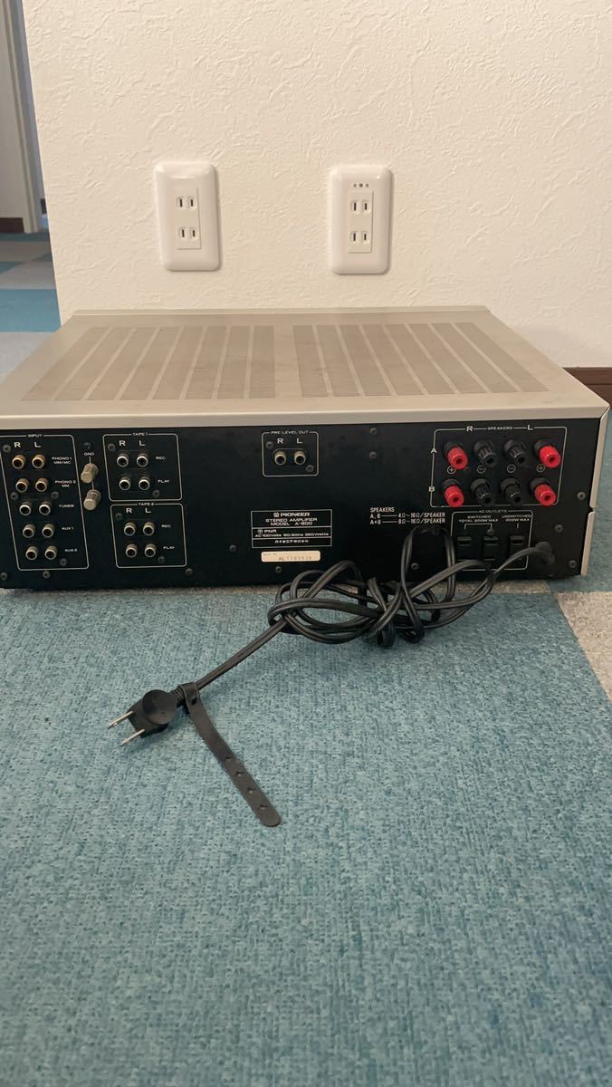 ♪ PIONEER パイオニア A-900 アンプ 中古 現状品 _画像8