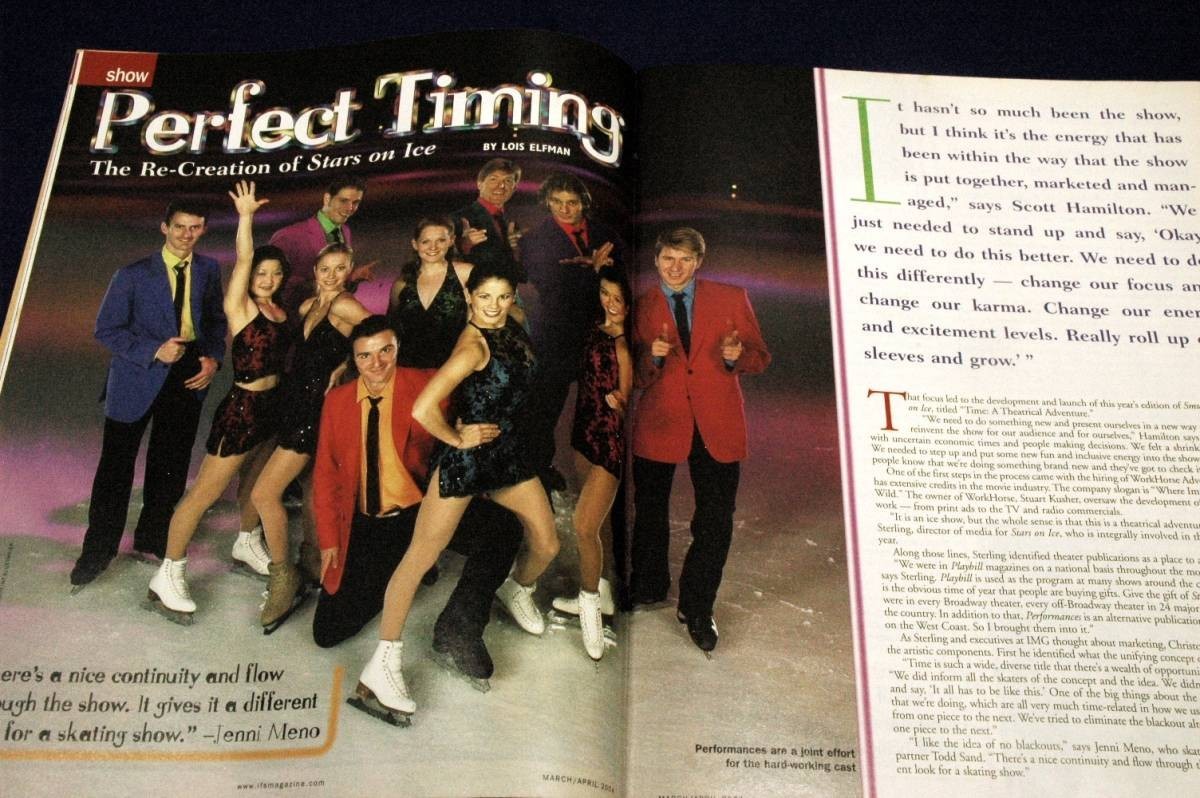 洋雑誌■2004.4【INTERNATIONAL FIGURE SKATING】サーシャ・コーエン/スターズ・オン・アイス/ライアン・ブラッドレイ/村主章枝_画像5