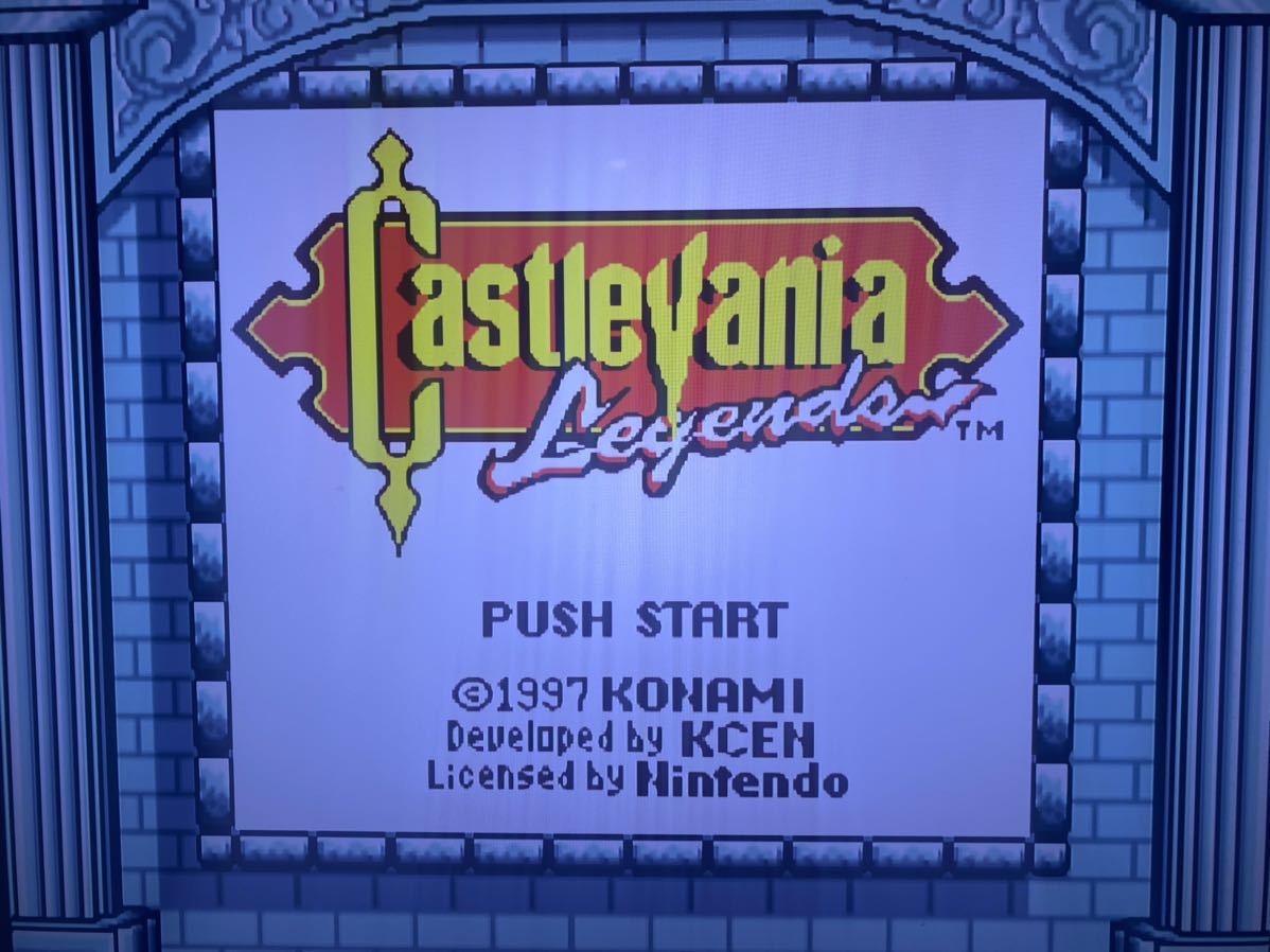 GB Castlevania Legends [海外版 悪魔城ドラキュラ 漆黒たる前奏曲] 箱説なし カセットのみ 検 : ゲームボーイ ダークナイトプレリュード_画像3