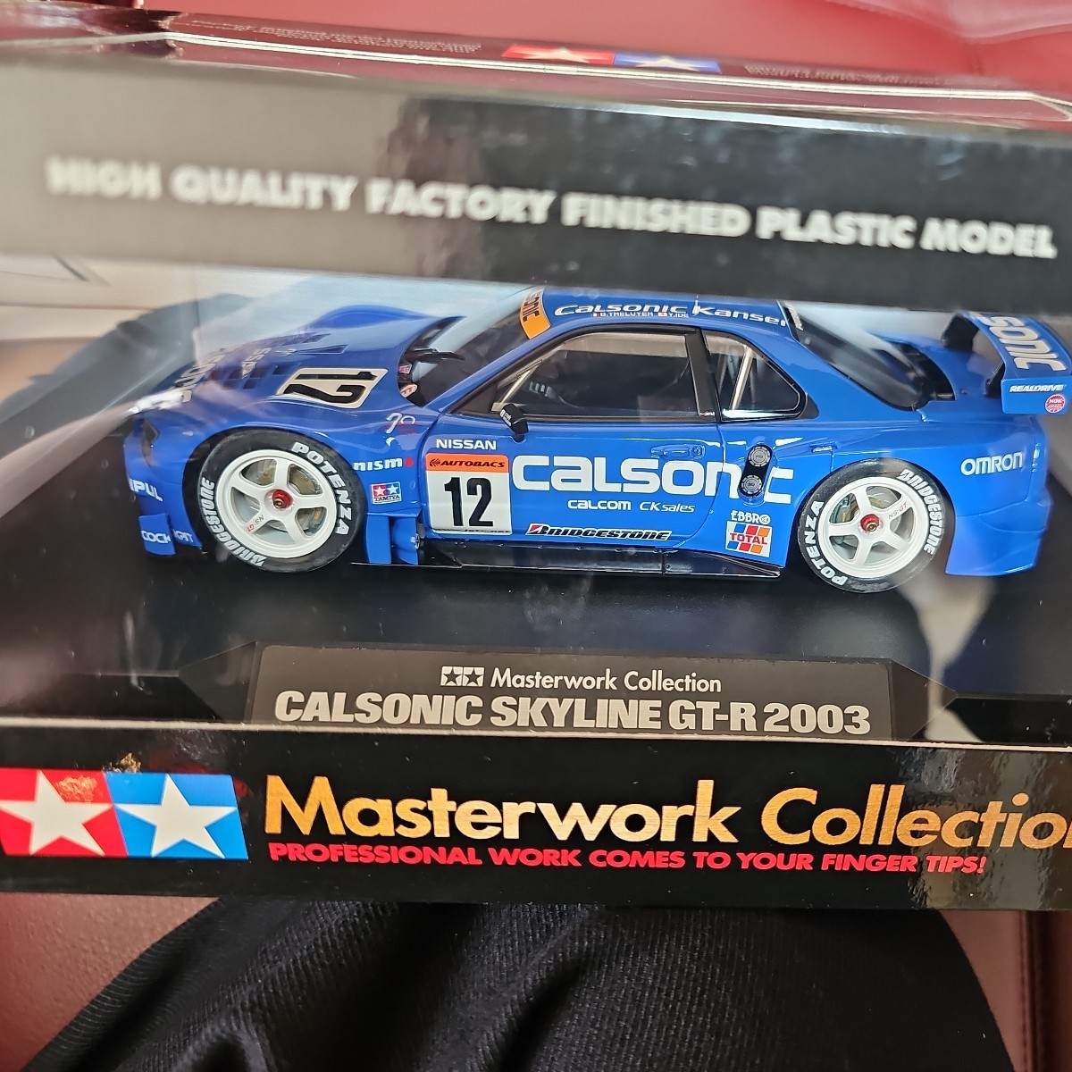  Tamiya 1/24 scale final product Masterwork Collection ① Calsonic GT-R 2003 ②Xanavi NISMO GT-R(R34) 2 pcs. set beautiful goods 