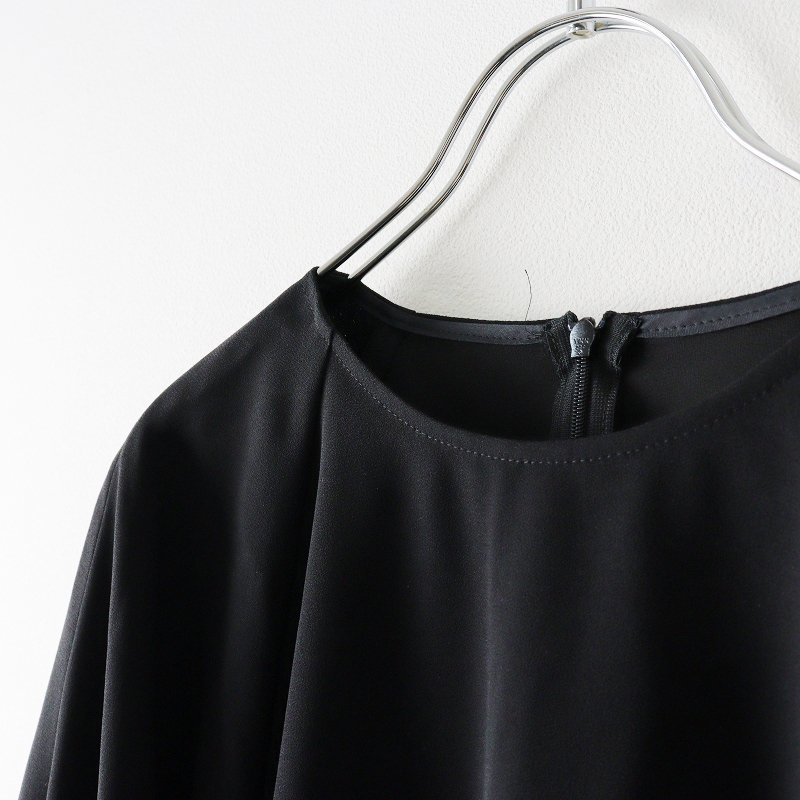  beautiful goods Adore ADORE light georgette blouse 38/ black tops [2400013594295]