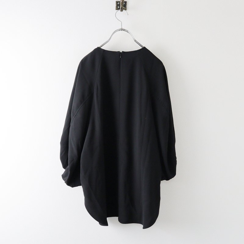  beautiful goods Adore ADORE light georgette blouse 38/ black tops [2400013594295]