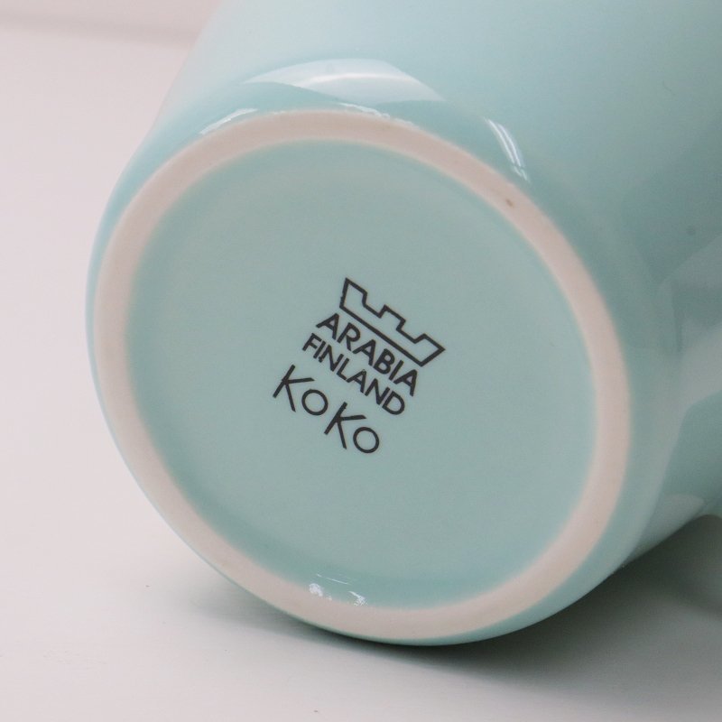 アラビア ARABIA Koko ココ マグカップ 350ml/ミント 【2400013625937】_画像7