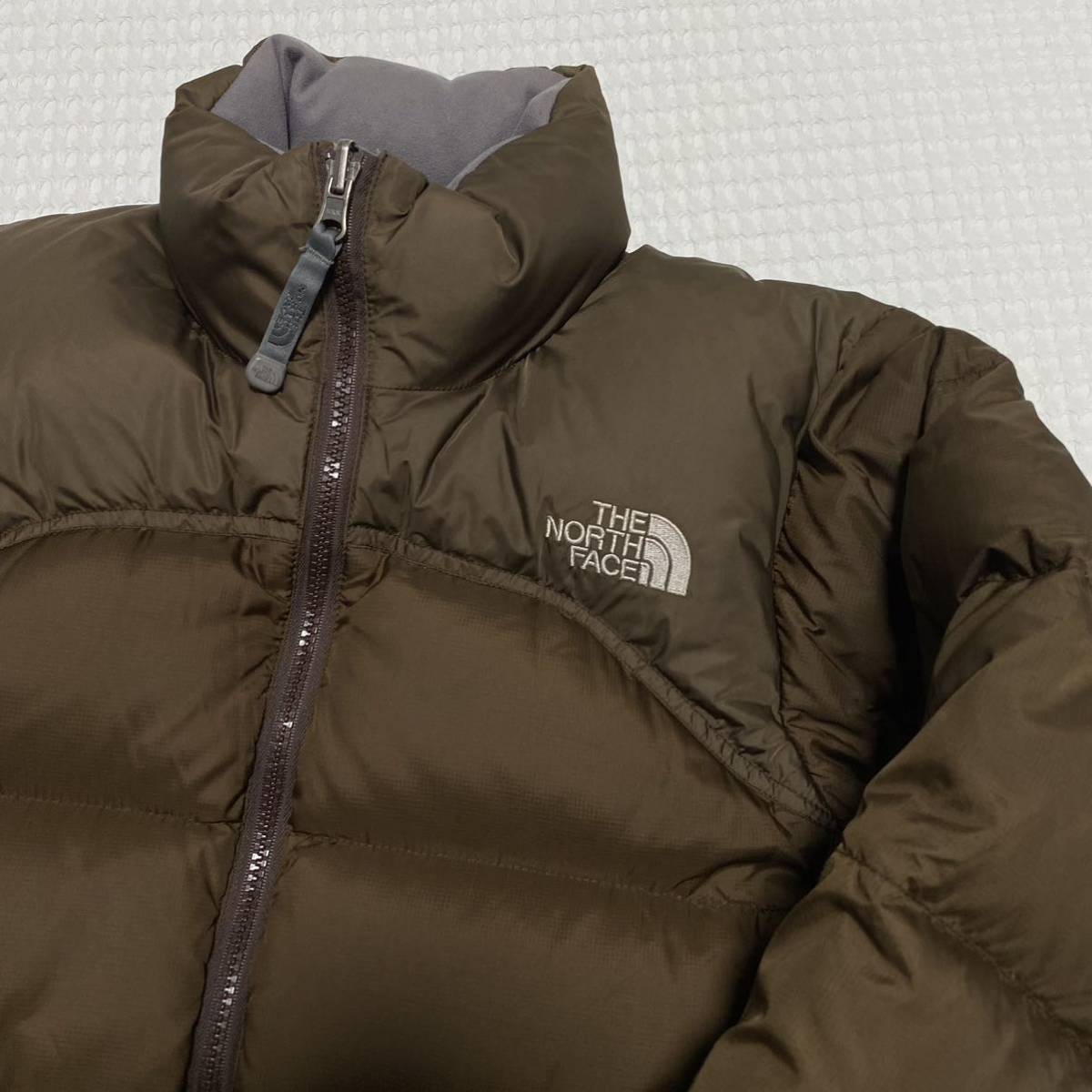  North Face down jacket lady's rare XS Brown 