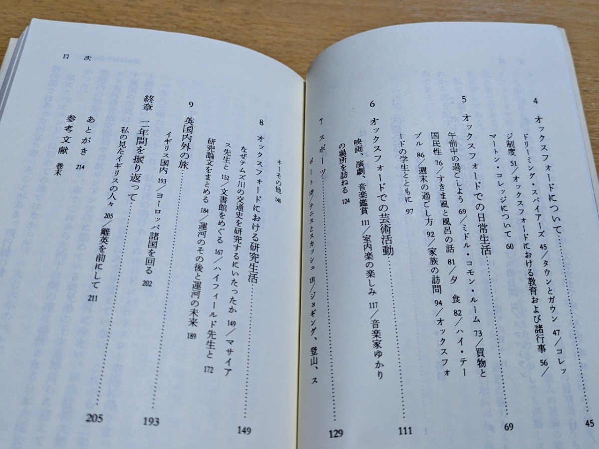 テムズとともに 英国の二年間 徳仁親王 平成5年第3刷 学習院総務部 ※オックスフォード市街図付 中古 古書 皇室 天王閣下 レア_画像8