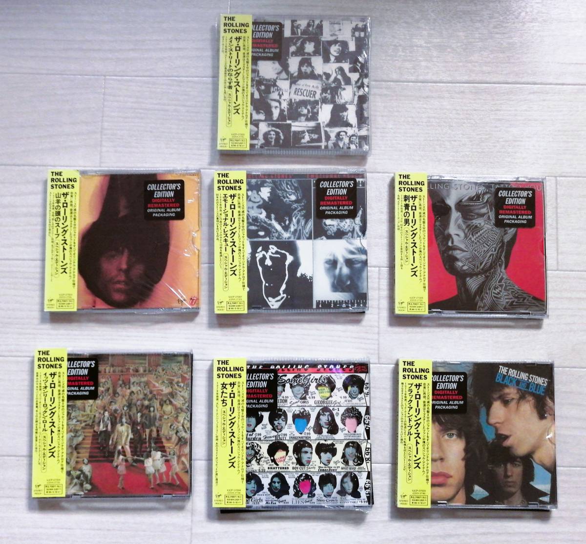 The Rolling Stones ⑬ コレクターズ・エディション CD 7セット ジャケット・アナログ仕様 美品 グッズ ローリングストーンズ