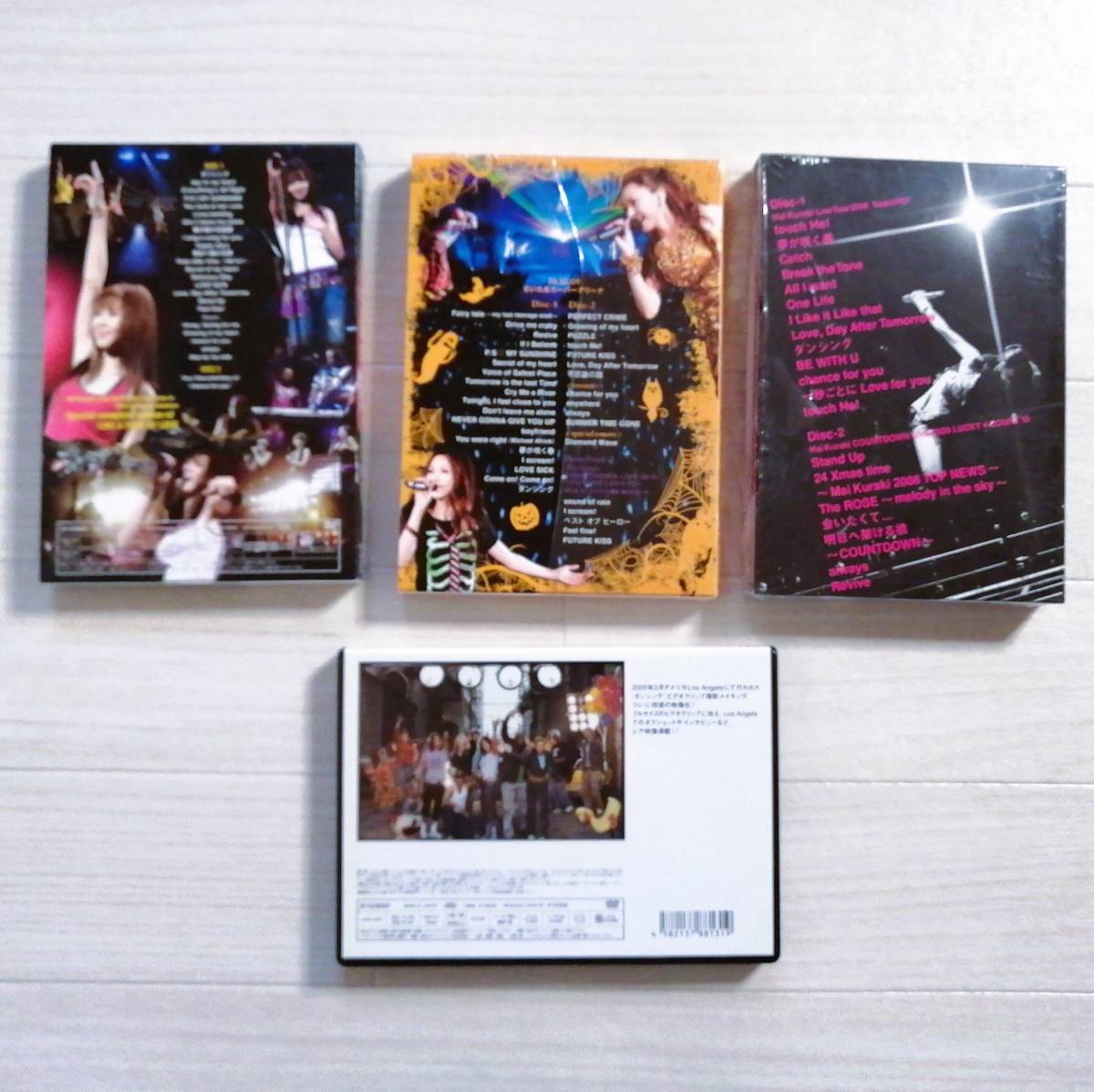 倉木麻衣 限定DVD 7セット 15枚 LIVE PROJECT 2013・10th ANNIVERSARY BEST 他 美品 グッズの画像5