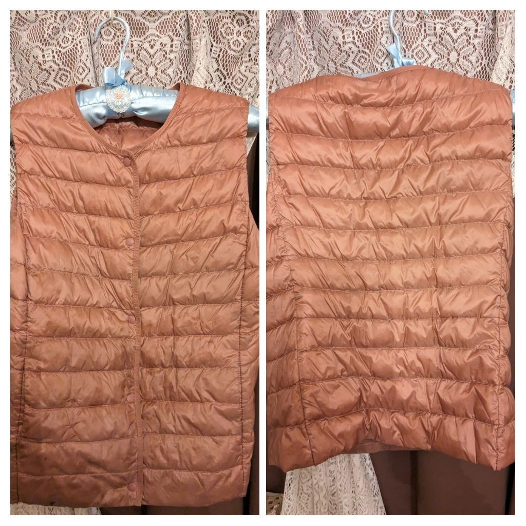 UNIQLOユニクロ★ノーカラーベストM