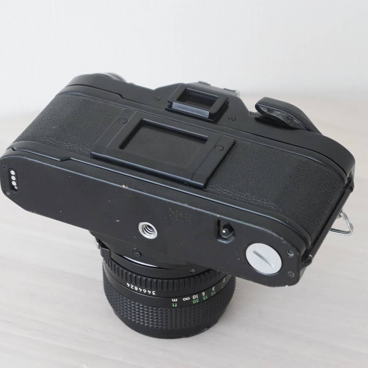 露出計動作 Canon AE-1 Program black + New FD 50mm F1.4_画像5