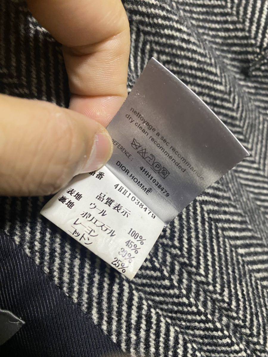 04aw dior homme ダブルロングコート Pコート ディオールオム 44 04aw dior homme ダブルロングコート Pコート ディオールオム 44